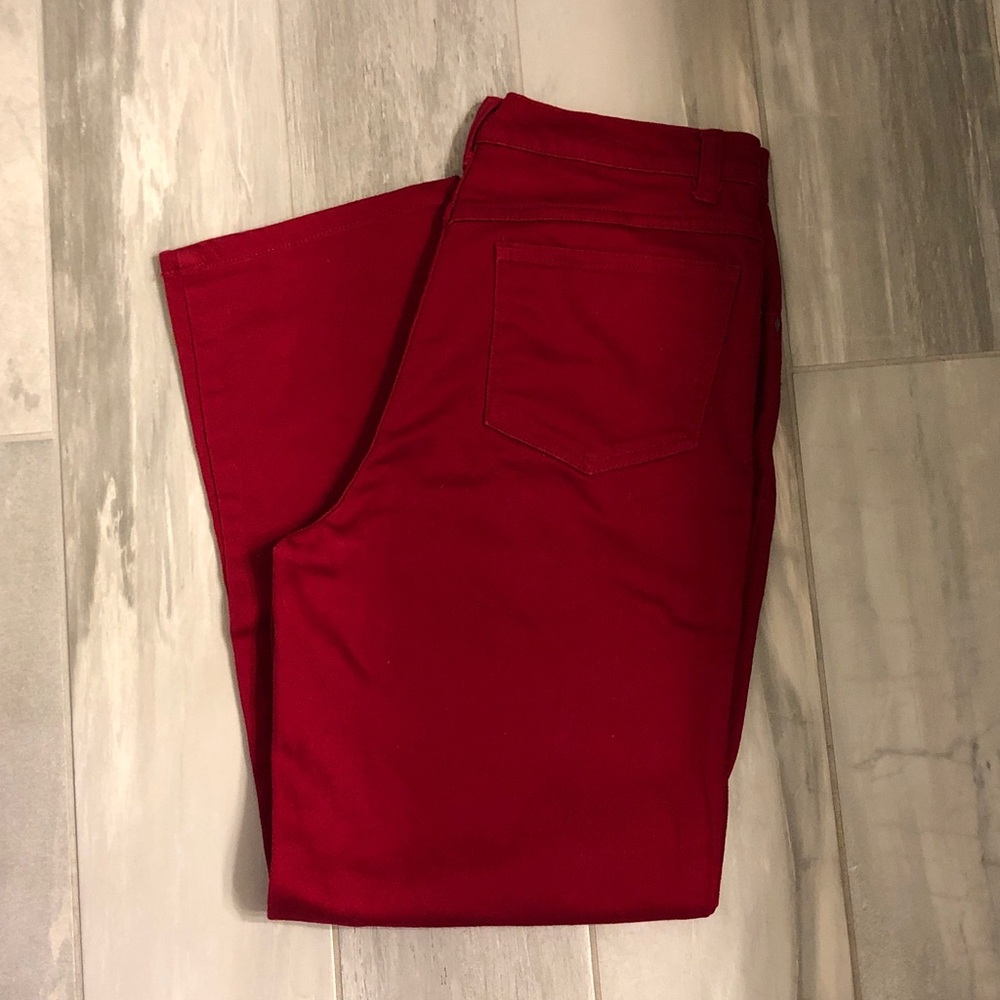 Women's Red High Rise Jeans Size 8P Style & Co. - Picture 1 of 9